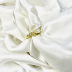 Three stone Sterling Stackable Band Ring, 14k Gold Anniversary Diamond Accent Rings - Image 2