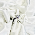 Chrome Rainbow Fire Size 9 CZ Mystic Topaz 925 Silver Chrome Cocktail Promise Ring New! - Image 4