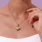 Pearlora Sea-Shell Chain Pearl Necklace – by SN