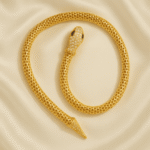 Luxurious Gold Snake Magnetic Necklace – Adjustable & Water Resistant