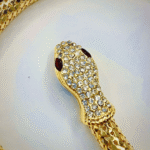 Luxurious Gold Snake Magnetic Necklace – Adjustable & Water Resistant - Image 7