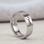 i love you promise stainless steel chala ring - Image 2