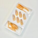 reusable nude crystal beads 12 pcs nails set - Image 2