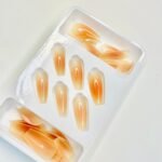 Reusable ombre medium coffin 12 pcs nails set - Image 3