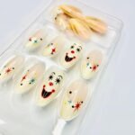 reusable jocker face funky 12 pcs nails set - Image 2