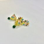 pastel flower jhumar jhumki