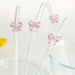 Drinking Straws Cute Butterfly Heat-Resistant Straw For Festival Party